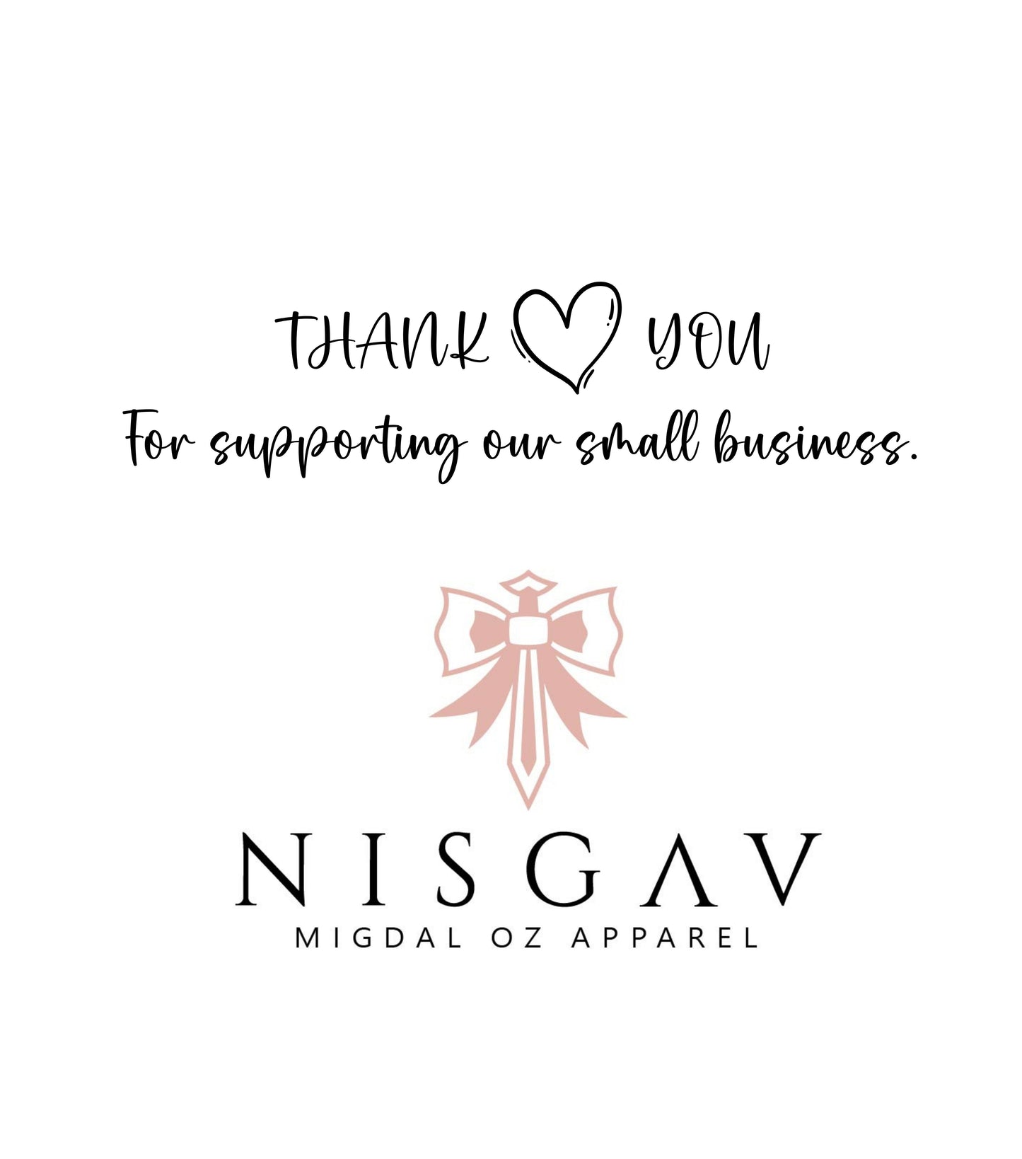 Real Bosses Wear Crosses Tote (Bold Letters) - Nisgav Migdal Oz Apparel